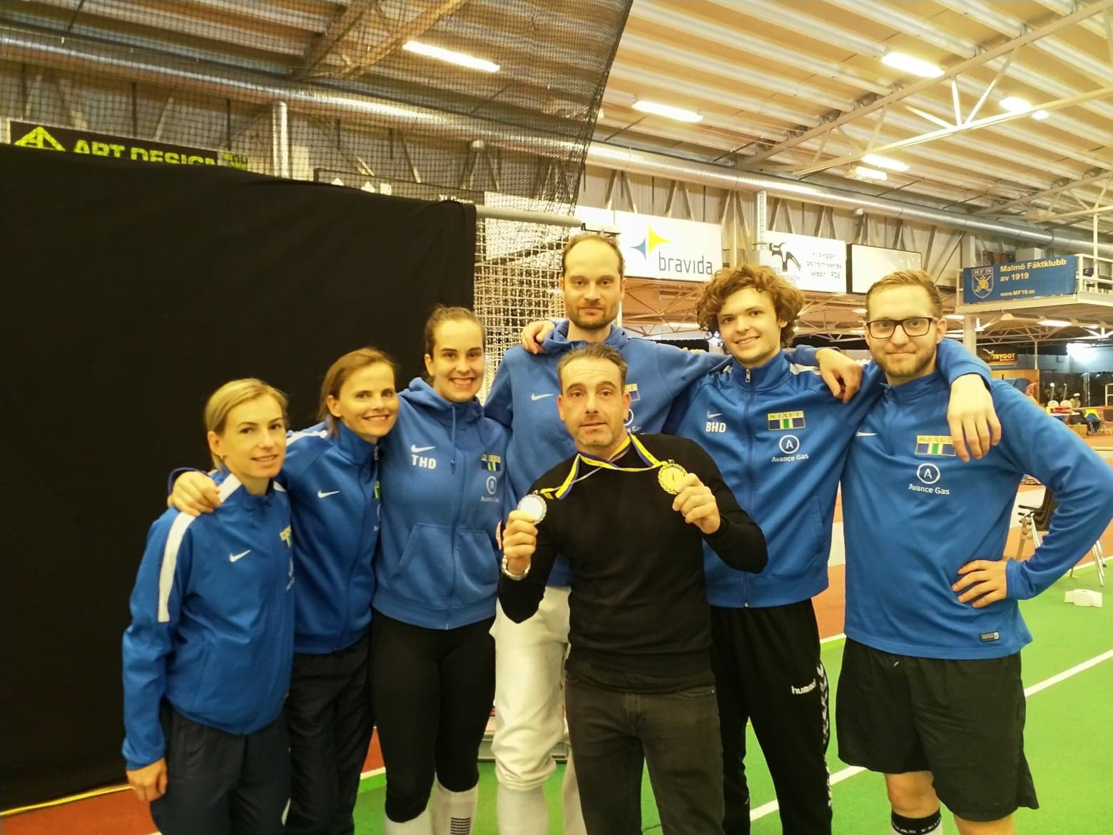 Super Njård innsats i lagkonkurransene i Malmø!